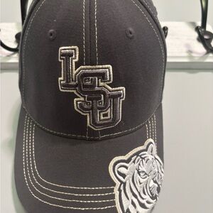 LSU Embroidered Cap with Tiger Logo